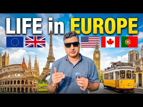 LIFE in EUROPE - COST of LIVING & WHICH COUNTRY is BEST?