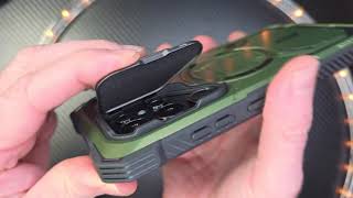 Green S24 Ultra i-Blason Armorbox - Very Tough Case