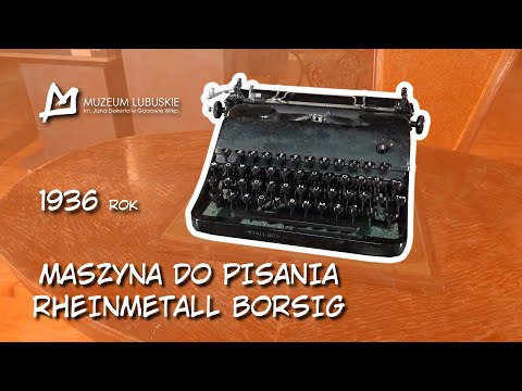 Maszyna do pisania niemieckiej firmy Rheinmetall Borsig, 1936 rok | A jednak działa! 6