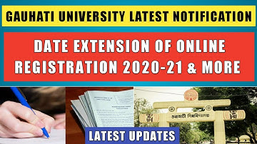 Gauhati University Latest Notification on 