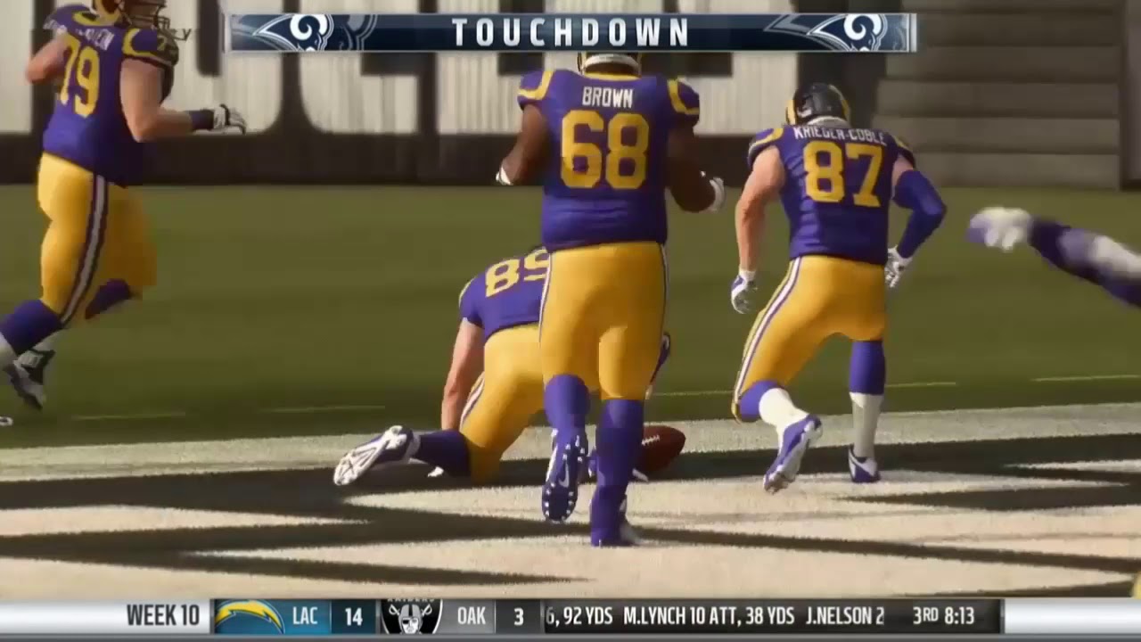 Every Ram's Touchdown 2018- Madden 19