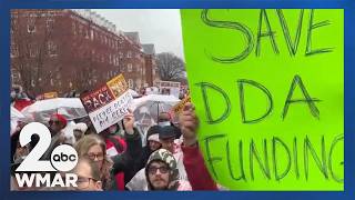 MD disabled community rally for lawmakers to avoid funding cuts to services