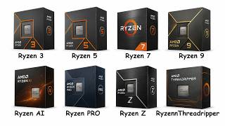 Every AMD Ryzen Processors Explained in 9 Minutes!
