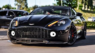INSANE V12 SOUND Aston Martin Vanquish Zagato Volante *LOUD*