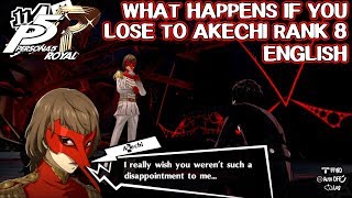 What happens if you lose to Akechi in Mementos? Persona 5 Royal
