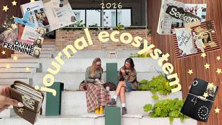 OUR 2026 JOURNAL ECOSYSTEM ⭐️ traveler's journal, supplies & how to