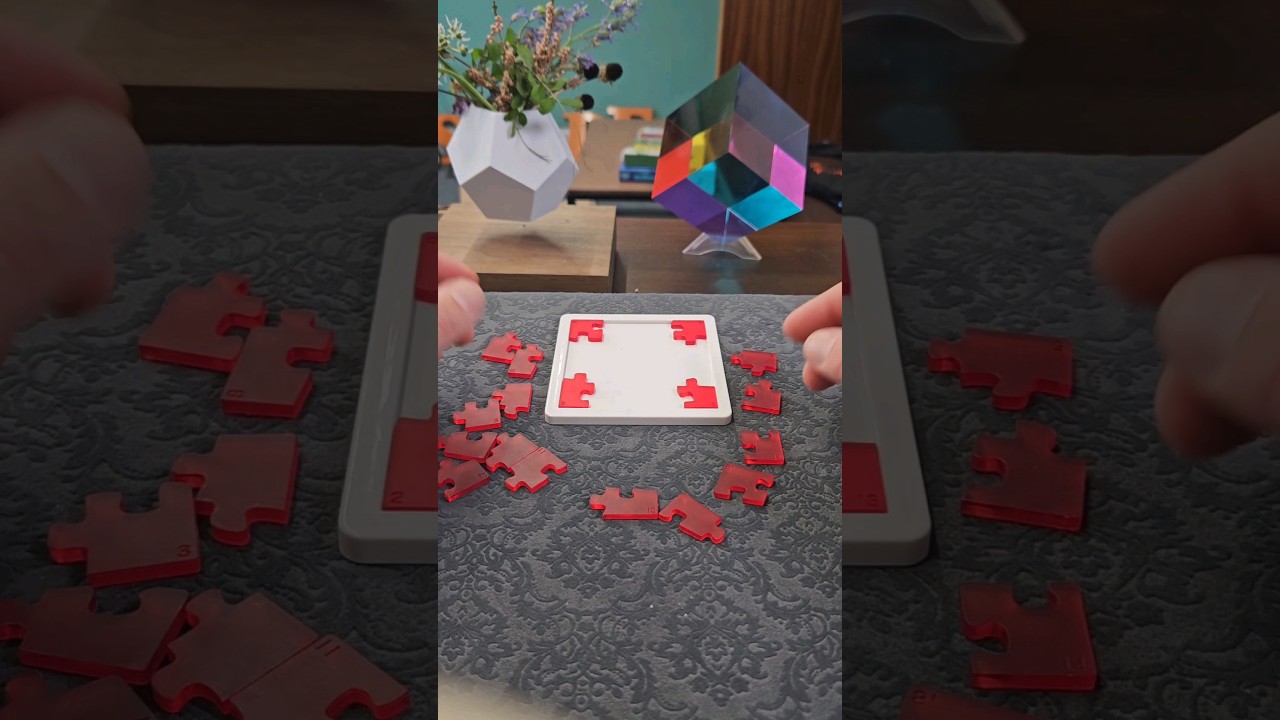 Can you solve this 19 piece jigsaw?!! #puzzle #puzzles #jigsaw #amazing