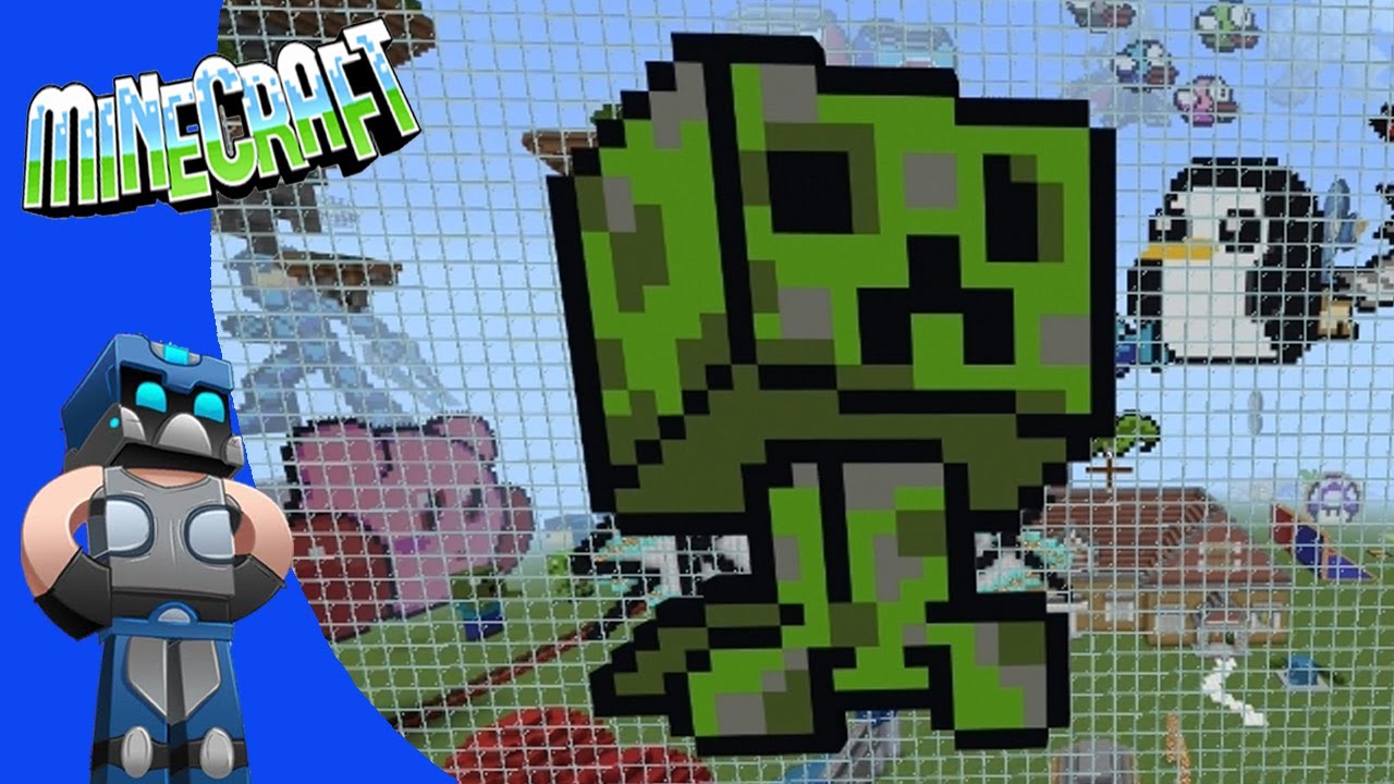 aza Minecraft Creeper Pixelado - Regalosde