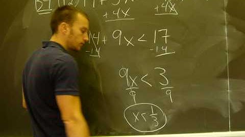 B5 12- Linear Inequalities.