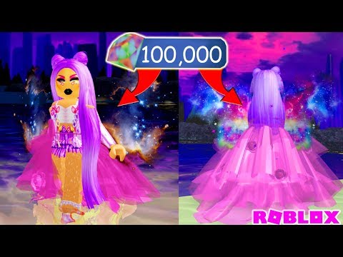 Buying All New Galaxy Wings And Train Skirt 100 000 Diamond