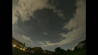 Over night Sky Time Lapse 30 Sec Exposures at .10 sec/shot