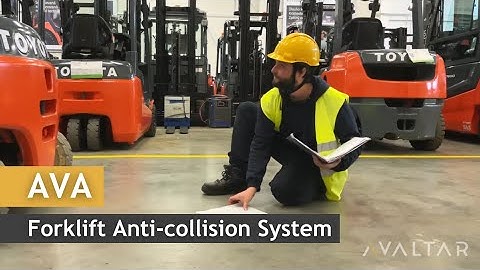 AVALTAR Forklift Anti-Collision System AVA | AI cameras