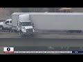 Jackknifed semi-truck hangs over Phoenix freeway | LiveNOW from FOX
