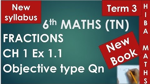 6th maths term 3 chapter 1 exercise 1.1 objective type question tn samacheer new syllabus 2020-2021