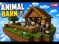 Building an Animal Barn in One Block | KI GAMING LIVE