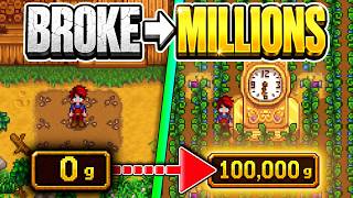 The Best Way To Make Money At Every Stage in Stardew Valley