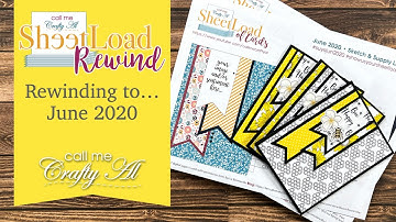 SheetLoad Rewind to June 2020 | Alternative Using 6x6 Paper #SheetLoadRewind #SUYSJun2020