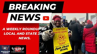 Protest held outside City Hall after death of detainee on Rikers Island