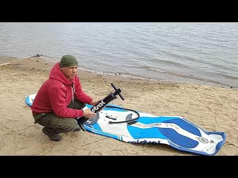 Mistral 12'6 Race SUP board (LIDL) review * Part1 * Unboxing - YouTube