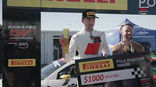 Pirelli Pole Award, qualifying, GT World Challenge, Perth screenshot 4