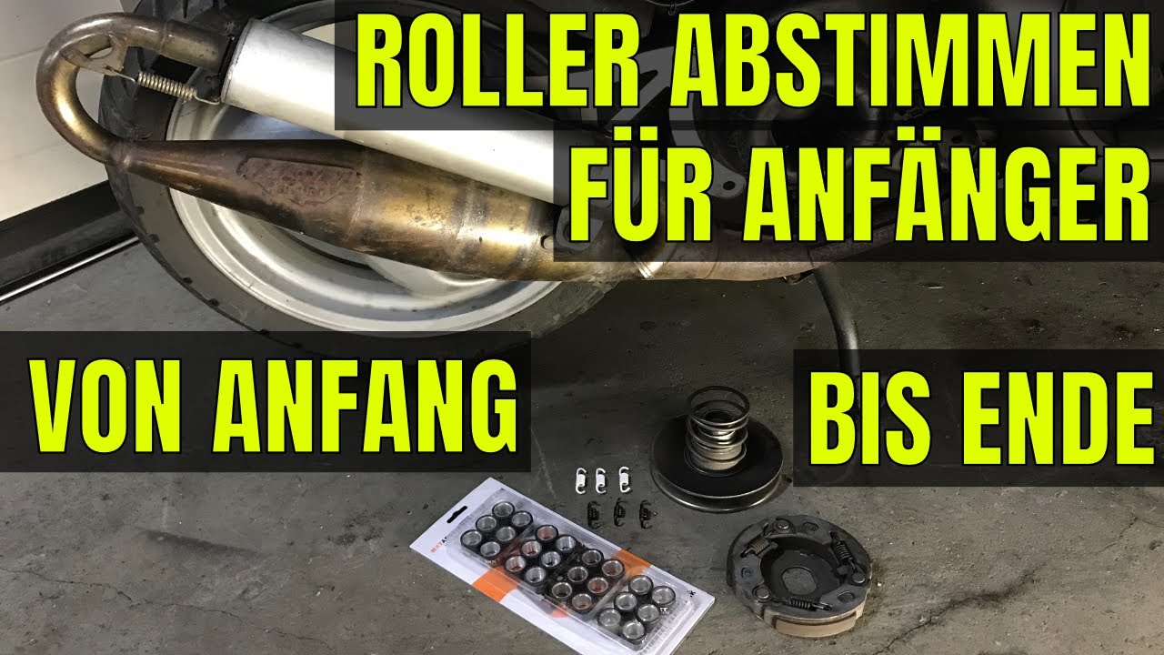 [TUTORIAL] Roller RICHTIG ABSTIMMEN für Anfänger (komplett von Anfang bis Ende) Sportauspuff