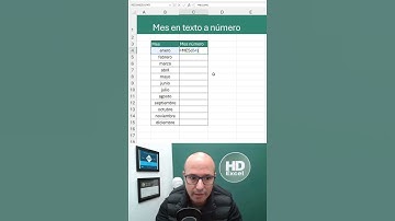 ✅ PASAR Mes en TEXTO a NÚMERO en #excel #exceltips #exceltricks #formulasexcel
