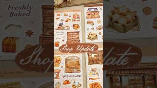 Journaling Stickers Baking Theme 🥨 planner, journal, diary, scrapbook, bakery vinyl stickers