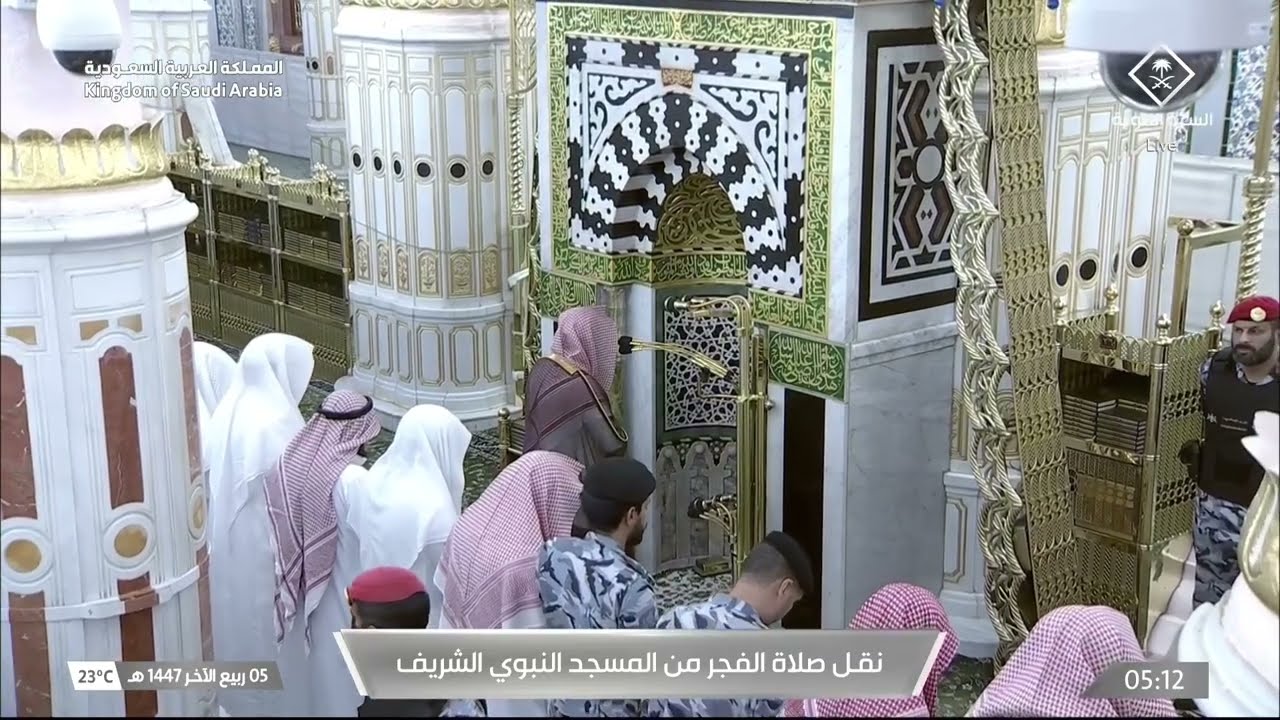 صلاة الفجر للشيخ خالد المهنا 5 ربيع الآخر 1447هـ‏