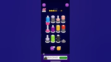 Nut Sort: Color Sorting Game | Level 68 | NO REVERTS #mobilegame #gaming  #gameplay