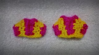 How to make Crochet Choli for 0 and 1 no. Laddu Gopal / Kanha Ji #6