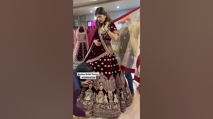 Best Doli Barat bridal lehenga from Kundans Bridal Couture in Chandni chowk Delhi #shorts #beautiful