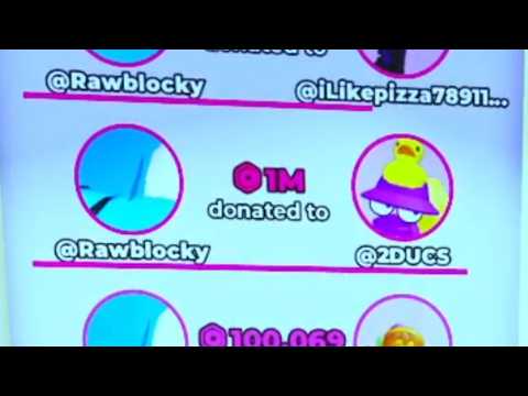 GETTING DONATED 1,000,000 ROBUX!! (Full Video)
