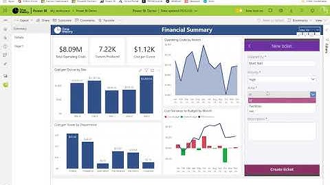 Power BI Embedded Web Apps & Power Apps