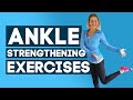 Ankle Strengthening Exercises | Ankle Stability Workout For Injury Prevention (NO EQUIPMENT!)
