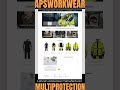 Multi-protective clothing - APS Workwear #offshore #construction #work #apsworkwear