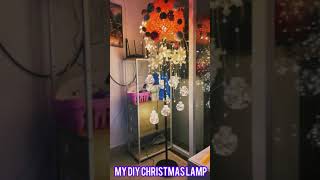 My DIY Christmas lamp||Seavmey Chea