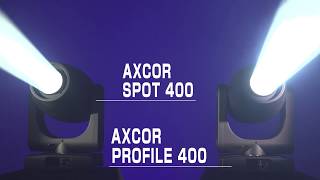 ClayPaky Axcor Profile 400,  Axcor Spot 400