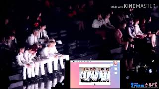 IDOLs reaction to BTS VCR (wanna one, twice, momoland, stray kids, celebs, .......