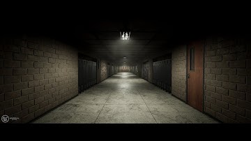 Unreal Engine 4 hallway