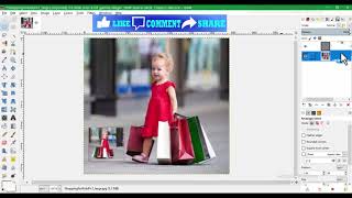 How to resize photo in gimp  | GIMP TUTORIAL | Gimp Unified Transform tool | Cómo convertir tamaño
