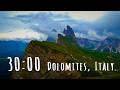 30 Minute Timer, Dolomites, Italy