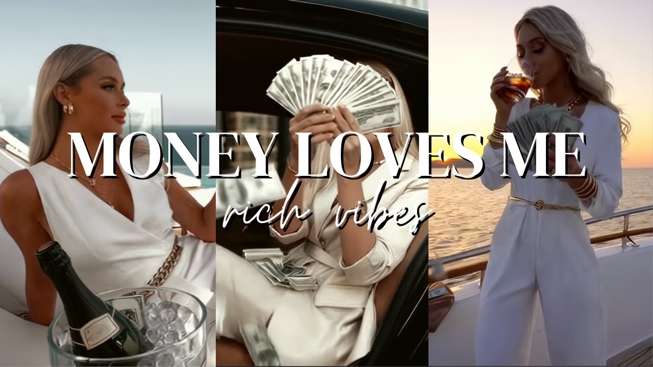 MONEY LOVES ME |  Affirmation Playlist for Rich Life & Wealth