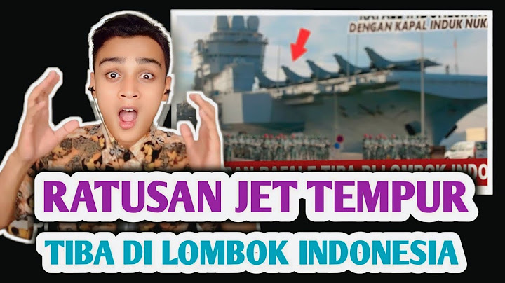 Ratusan Jet Tempur Rafale Tiba di Lombok Indonesia
