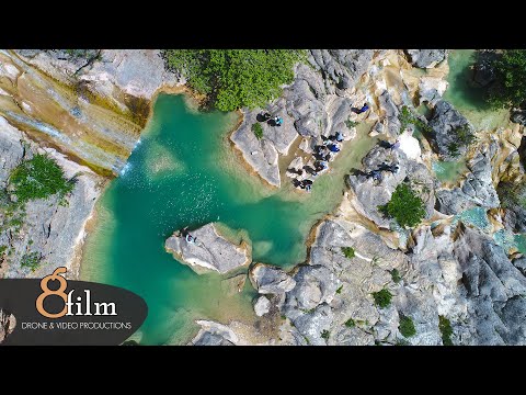 ΚΑΤΑΡΡΑΚΤΕΣ ΛΕΠΙΔΑΣ, Lepida Waterfalls, Arcadia - Aerial Video !!