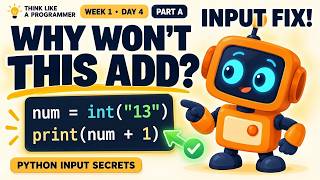 Why Your Python Input Doesn't Work (And How to Fix It)