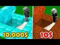 10.000 TL GİZLİ GEÇİT! VS 10 TL GİZLİ GEÇİT! 😱 - Minecraft