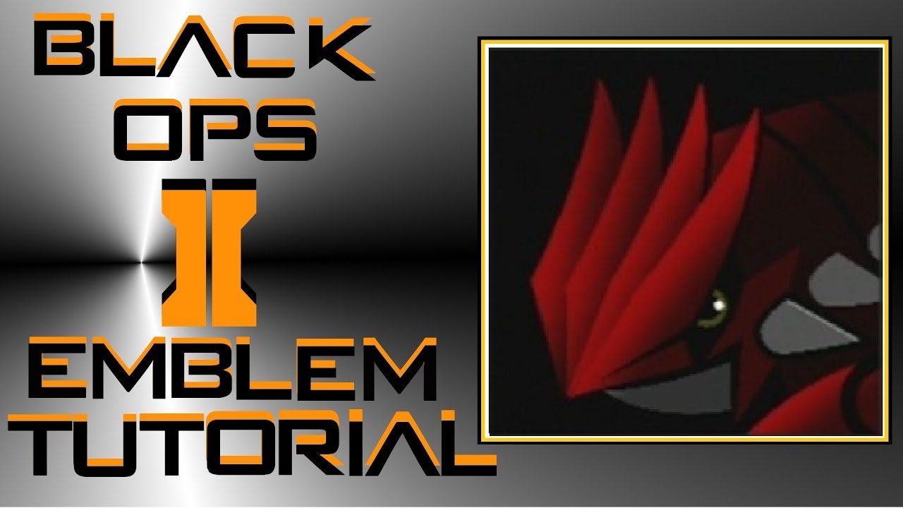 black ops 2, bo2, cod, black ops 2 emblem tutorial, bo2 ...