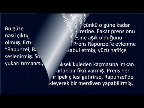 Аудиокнига "Рапунцель" на Турецком.  Audiobook Rapunzel (Turkish)