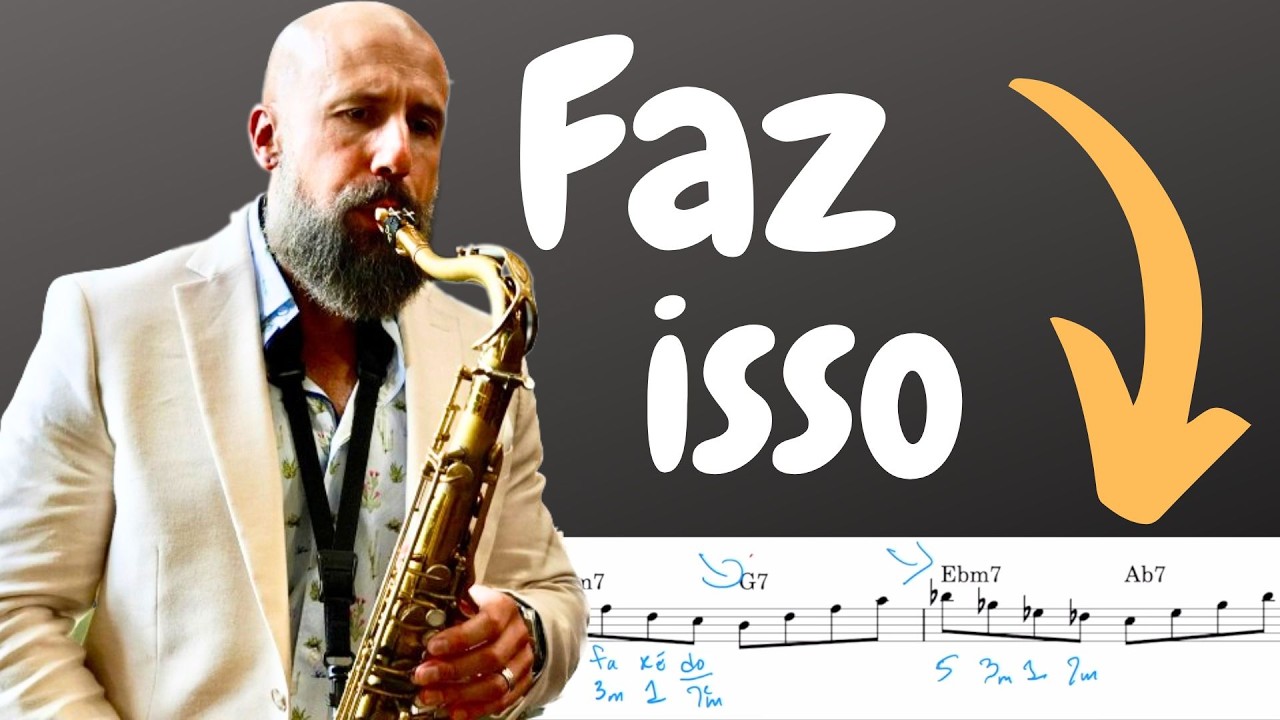 Dominar o II-V-I, o improviso e a fluidez com um único exercício? Sim, é possível!