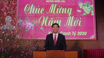 Huyện Quốc Oai: Lời Chúc Tết Của Đồng Chí Chủ Tịch UBND Huyện